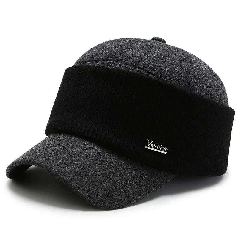 Hats New Winter Dad Men's Baseball Cap Thicken Cotton Warm Snapback Caps for Men Windproof Ear Protection with Earflap Hat
Hats New Winter Dad Men's Baseball Cap Thicken Cotton Warm Snapback Caps for Men Windproof Ear Protection with Earflap Hat