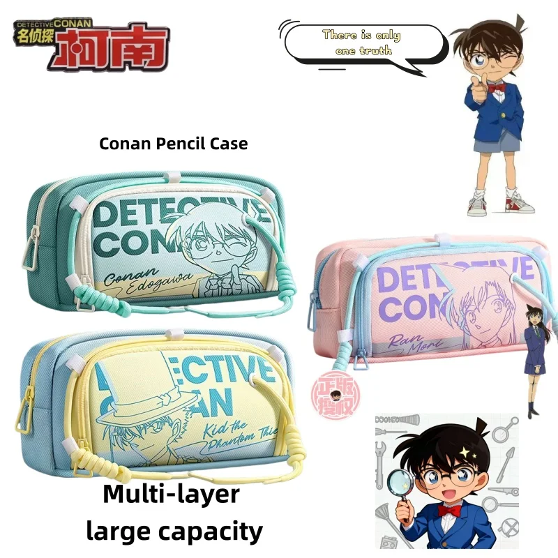 Detective Conan Collaborative Pencil Case, Large Capacity, High-Aesthetic Stationery Pouch for Middle School Students
Detective Conan Collaborative Pencil Case, Large Capacity, High-Aesthetic Stationery Pouch for Middle School Students