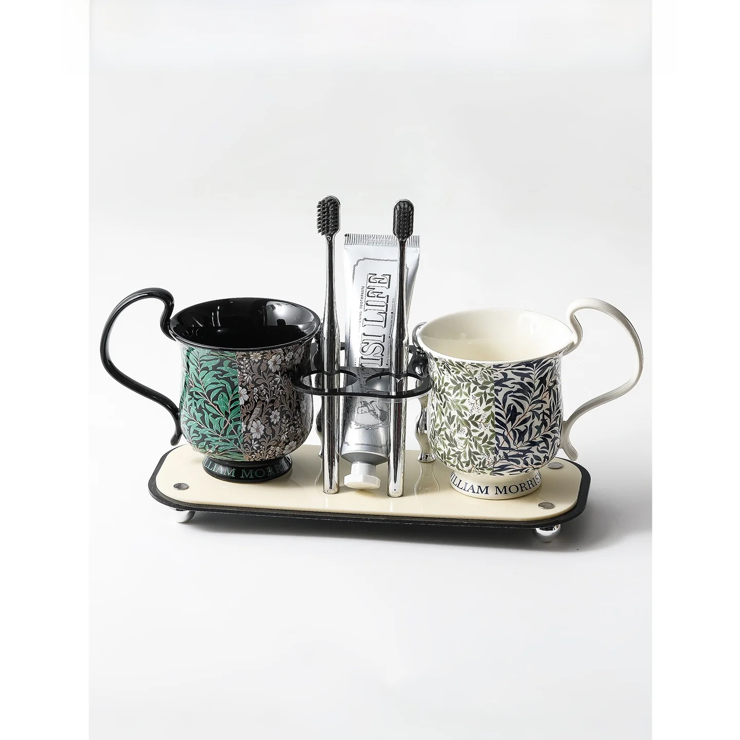 Couple Ceramic Toothbrush Holder Set Bathroom Storage Organizer Toothpaste Rack Dental Care Accessories Vintage Style
Couple Ceramic Toothbrush Holder Set Bathroom Storage Organizer Toothpaste Rack Dental Care Accessories Vintage Style