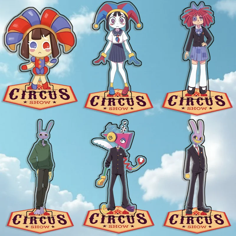 Standing Sign for The Amazing Digital Circus Pomni Ragatha Acrylic SelfMade Cute Anime Game Desktop Decoration Toy Fans Gift
Standing Sign for The Amazing Digital Circus Pomni Ragatha Acrylic SelfMade Cute Anime Game Desktop Decoration Toy Fans Gift