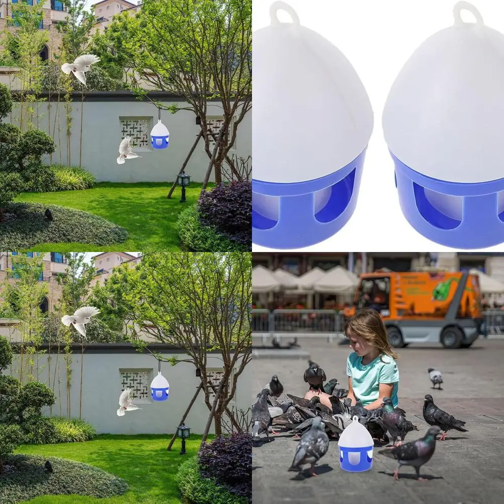 2PCS Pigeon Feeder Supplies, Bird Water Drinker Birds Water Dispenser Birds Feeding Bottle Pigeon Container Device Budgie Feeder
2PCS Pigeon Feeder Supplies, Bird Water Drinker Birds Water Dispenser Birds Feeding Bottle Pigeon Container Device Budgie Feeder