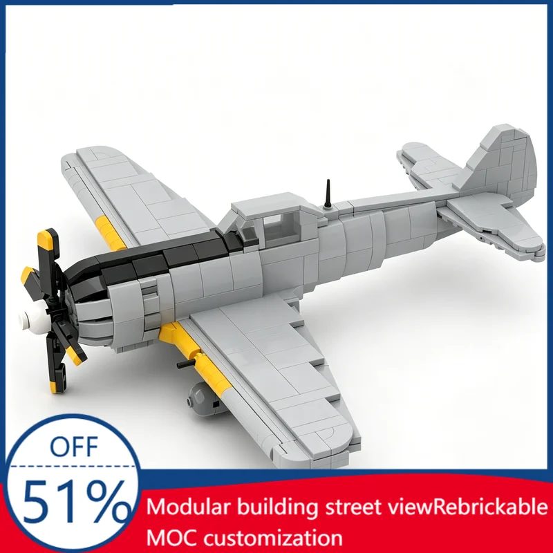 626Pcs Ki-84 Hayate 1:35 Scale Model Custom Building Blocks Fighter Plane Educational Assembly Toy For Collectors Xmas Gift
626Pcs Ki-84 Hayate 1:35 Scale Model Custom Building Blocks Fighter Plane Educational Assembly Toy For Collectors Xmas Gift