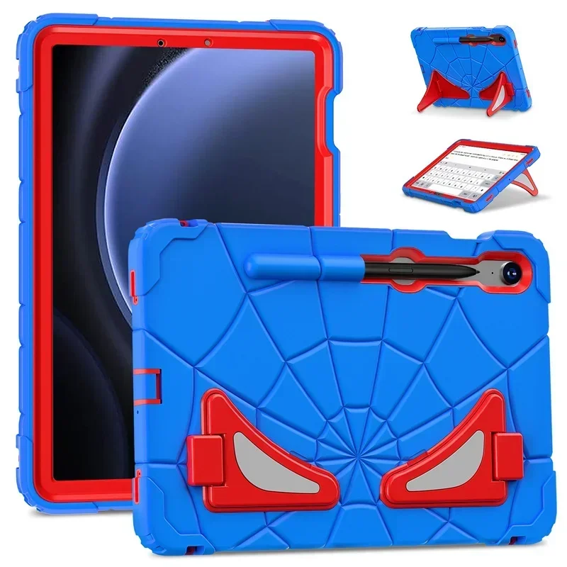 Бронированный чехол для Samsung Galaxy Tab S9 FE 10,9 S8 S7 A9 Plus 11 дюймов Funda A8 10,5 A7 Lite 8,7 дюйма, планшетный ПК + силиконовый детский чехол
Бронированный чехол для Samsung Galaxy Tab S9 FE 10,9 S8 S7 A9 Plus 11 дюймов Funda A8 10,5 A7 Lite 8,7 дюйма, планшетный ПК + силиконовый детский чехол