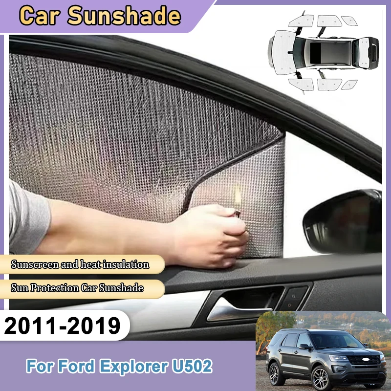 For Ford Explorer U502 2011-2019 Car Sun Visor Reflector Sunshades Curtain Heat insulation Anti-UV Protection Auto Accessories
For Ford Explorer U502 2011-2019 Car Sun Visor Reflector Sunshades Curtain Heat insulation Anti-UV Protection Auto Accessories