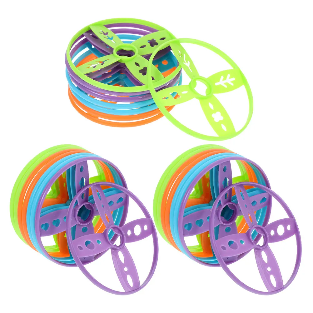 24Pcs Outdoor Flying Disc Set Plastic Sports Discs for Handheld Foot Operated Active Games Beach Tossing Sport Fun
24Pcs Outdoor Flying Disc Set Plastic Sports Discs for Handheld Foot Operated Active Games Beach Tossing Sport Fun