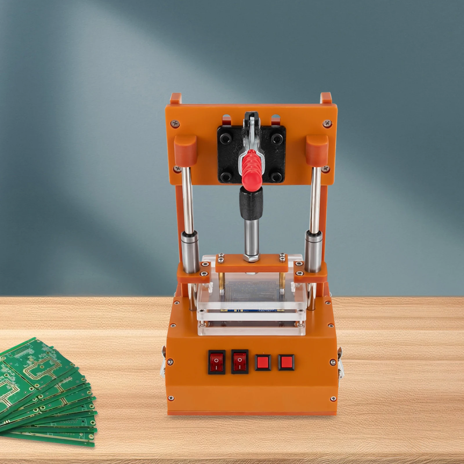 Universal Test Frame PCB Test Fixture Tool Tabletop Test Stand High Precision Circuit Board Test Stand for Lab Factory Testing
Universal Test Frame PCB Test Fixture Tool Tabletop Test Stand High Precision Circuit Board Test Stand for Lab Factory Testing