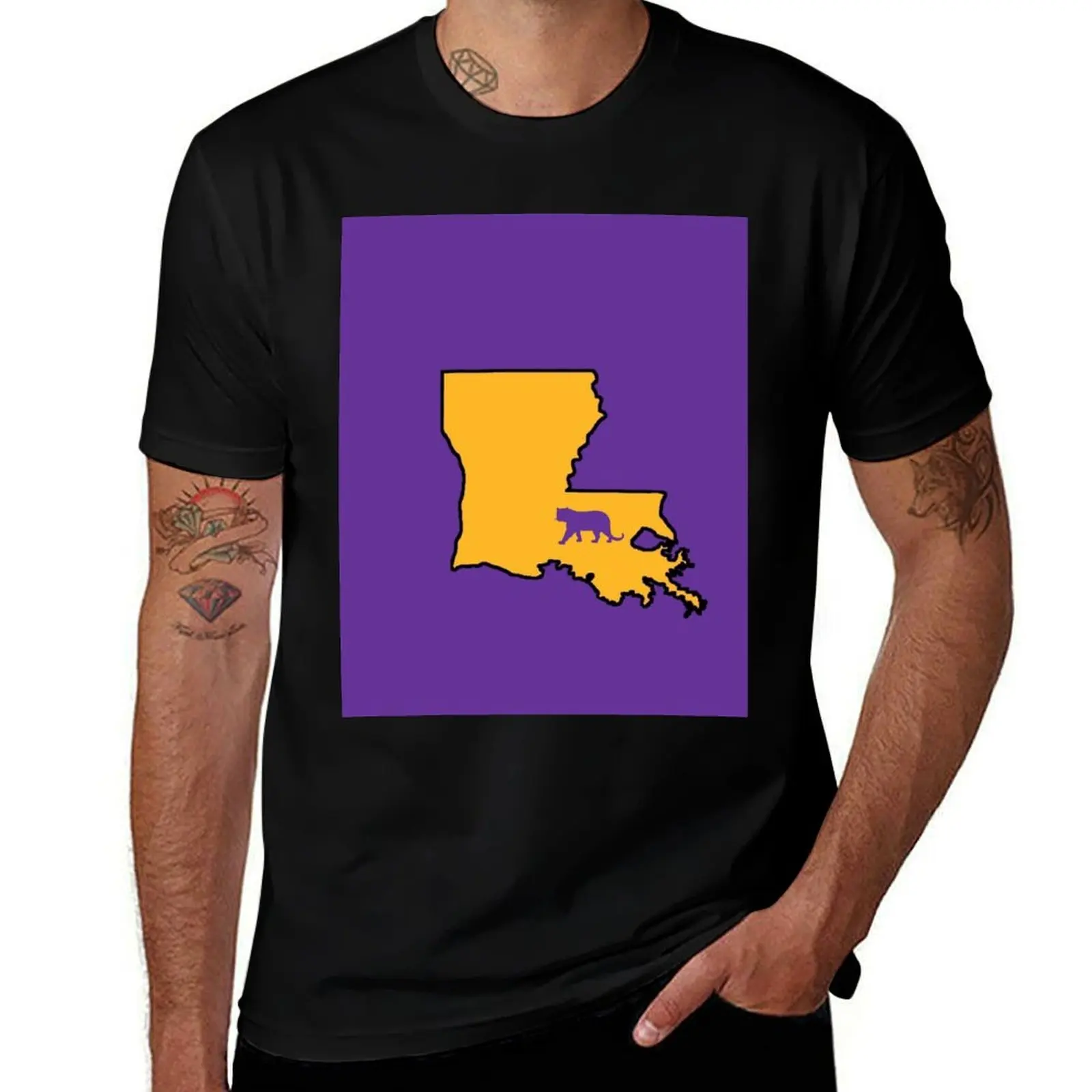Baton Rouge Louisiana Tiger T-Shirt heavyweights Aesthetic clothing Blouse custom t-shirts T-shirts for men cotton
Baton Rouge Louisiana Tiger T-Shirt heavyweights Aesthetic clothing Blouse custom t-shirts T-shirts for men cotton