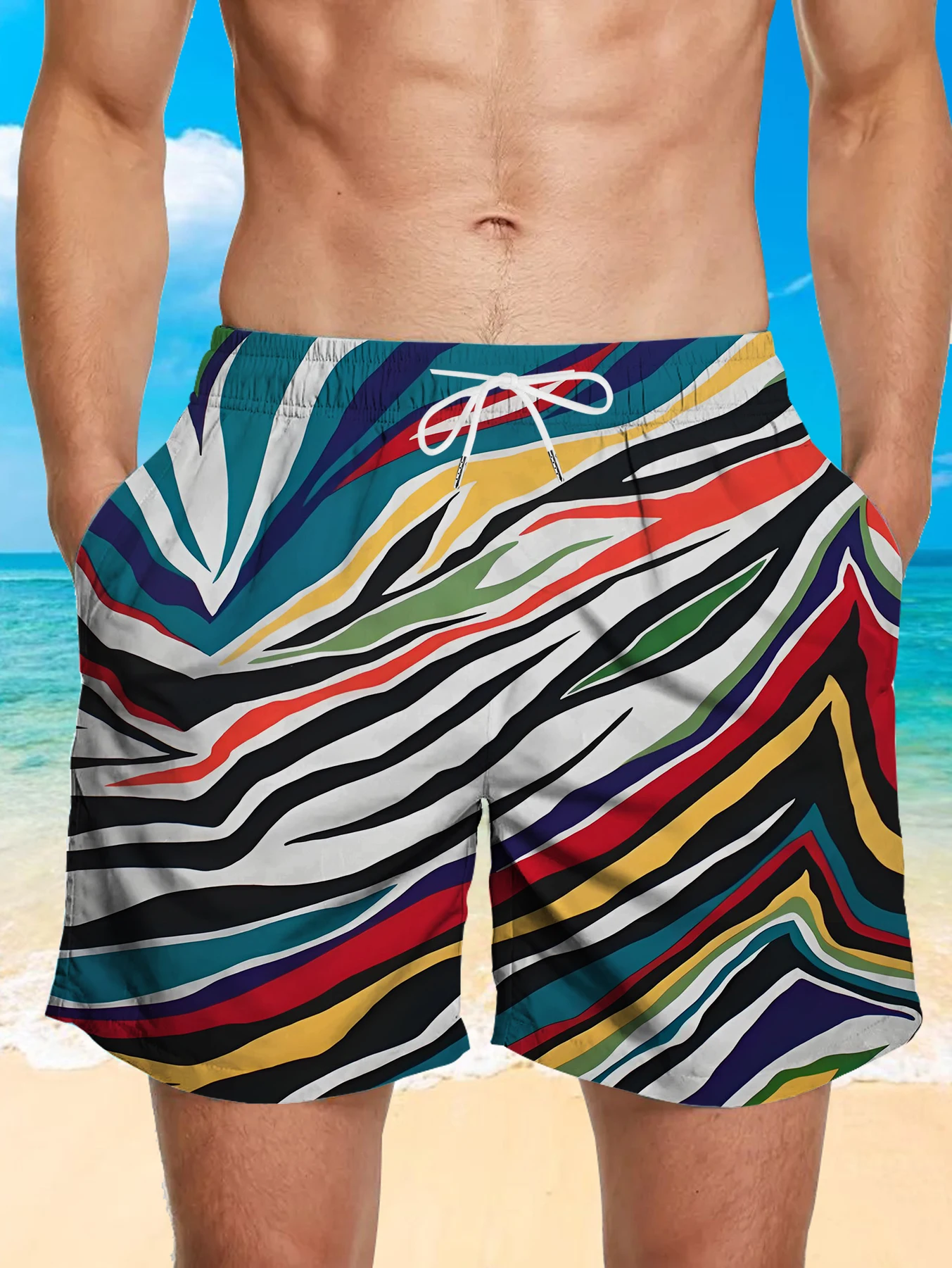 Novelty Full Digital Print Shorts Men Summer Beach Vacation Quick Dry Trousers
Novelty Full Digital Print Shorts Men Summer Beach Vacation Quick Dry Trousers