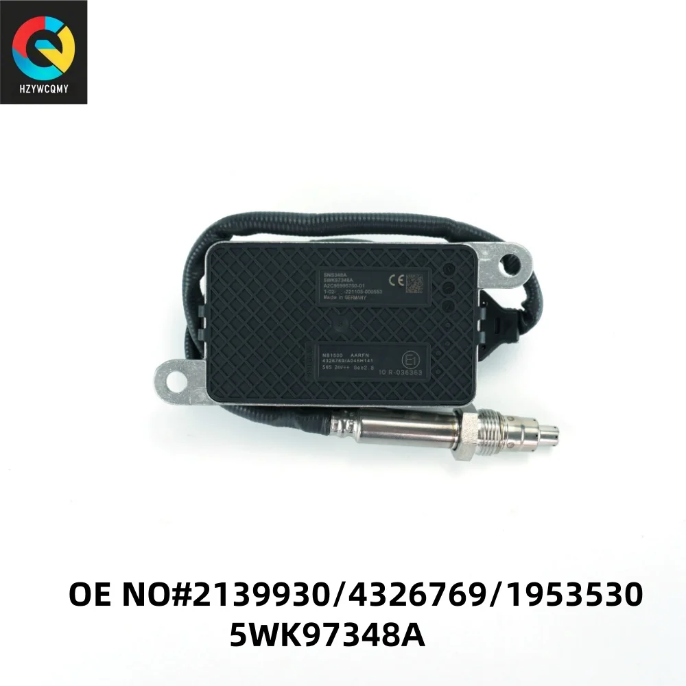 4326769 5WK97348A 2139930 5WK9 7348A 1953530 Nox Sensor Nitrogen Oxide Nox Sensor For DAF For Cummins CF XF F7 Truck 24V
4326769 5WK97348A 2139930 5WK9 7348A 1953530 Nox Sensor Nitrogen Oxide Nox Sensor For DAF For Cummins CF XF F7 Truck 24V