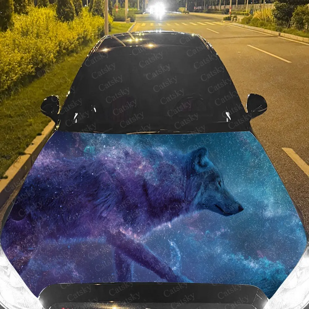 Car Decal Artistic Fusion of Wolf and Cosmic Elements in Vibrant Purple Galaxy Style Car Hood Sticker, Waterproof Self - Adhesiv
Car Decal Artistic Fusion of Wolf and Cosmic Elements in Vibrant Purple Galaxy Style Car Hood Sticker, Waterproof Self - Adhesiv