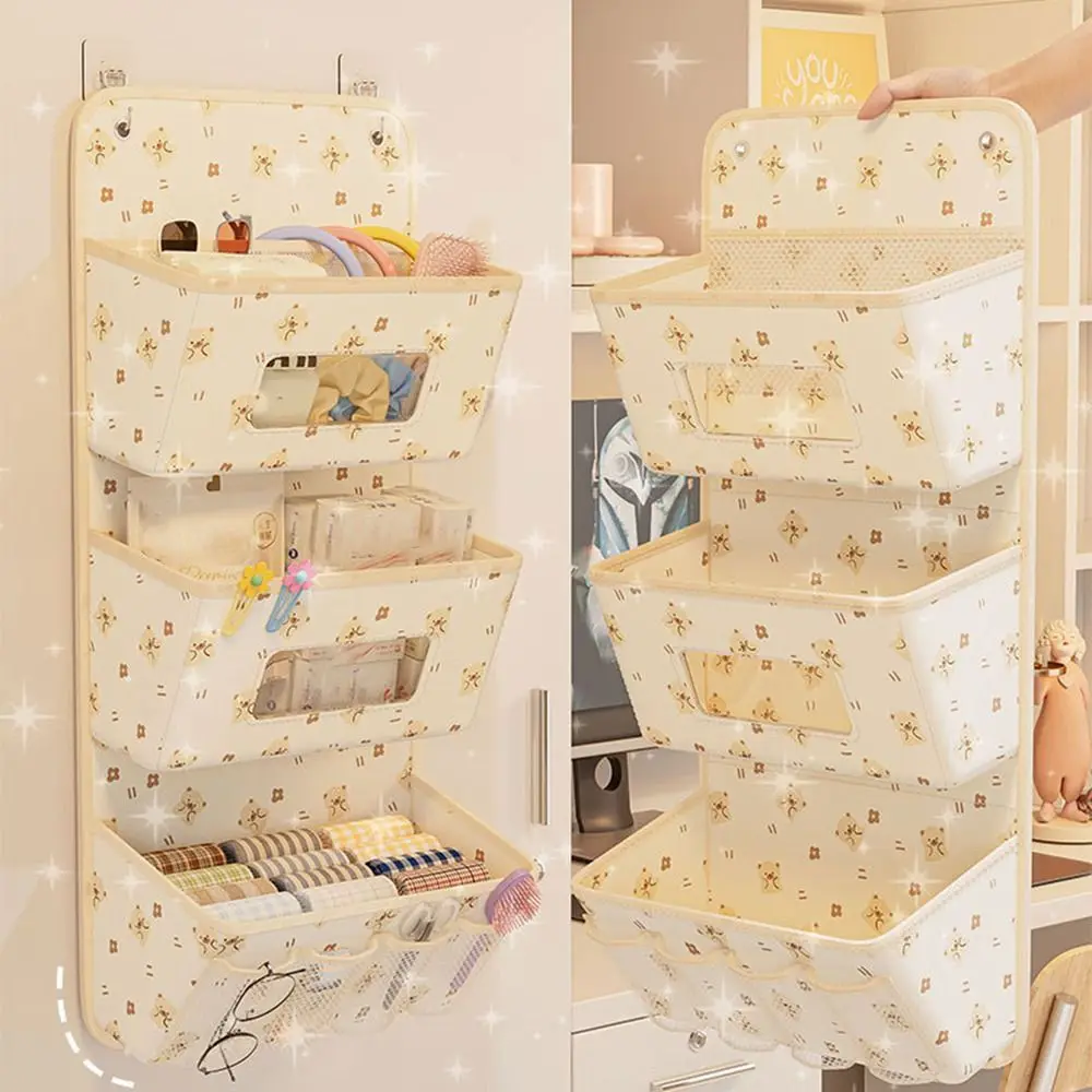 Non-woven Fabric Cartoon Wall Hanging Storage Bag Large Capacity Foldable Underwear Socks Organizer with Pockets
Non-woven Fabric Cartoon Wall Hanging Storage Bag Large Capacity Foldable Underwear Socks Organizer with Pockets