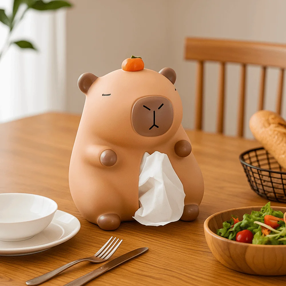 Figure Model Capybara Tissue Box Decorative Tissue Box Ornament Anime Cartoon Capybara Napkin Holder Home Decoration
Figure Model Capybara Tissue Box Decorative Tissue Box Ornament Anime Cartoon Capybara Napkin Holder Home Decoration