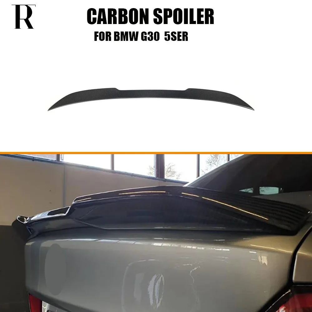 Pro Style Real Carbon Fiber Rear Trunk Wing Spoiler for BMW 520 530 540 550 & F90 M5 2017 UP
Pro Style Real Carbon Fiber Rear Trunk Wing Spoiler for BMW 520 530 540 550 & F90 M5 2017 UP