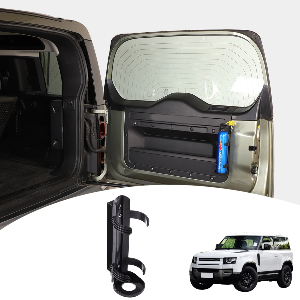 Для Land Rover Defender/L663 кронштейн огнетушителя задней двери 2020-2023 гг., кронштейн задней двери багажника ABS/углеродистая сталь 2 шт.
Для Land Rover Defender/L663 кронштейн огнетушителя задней двери 2020-2023 гг., кронштейн задней двери багажника ABS/углеродистая сталь 2 шт.