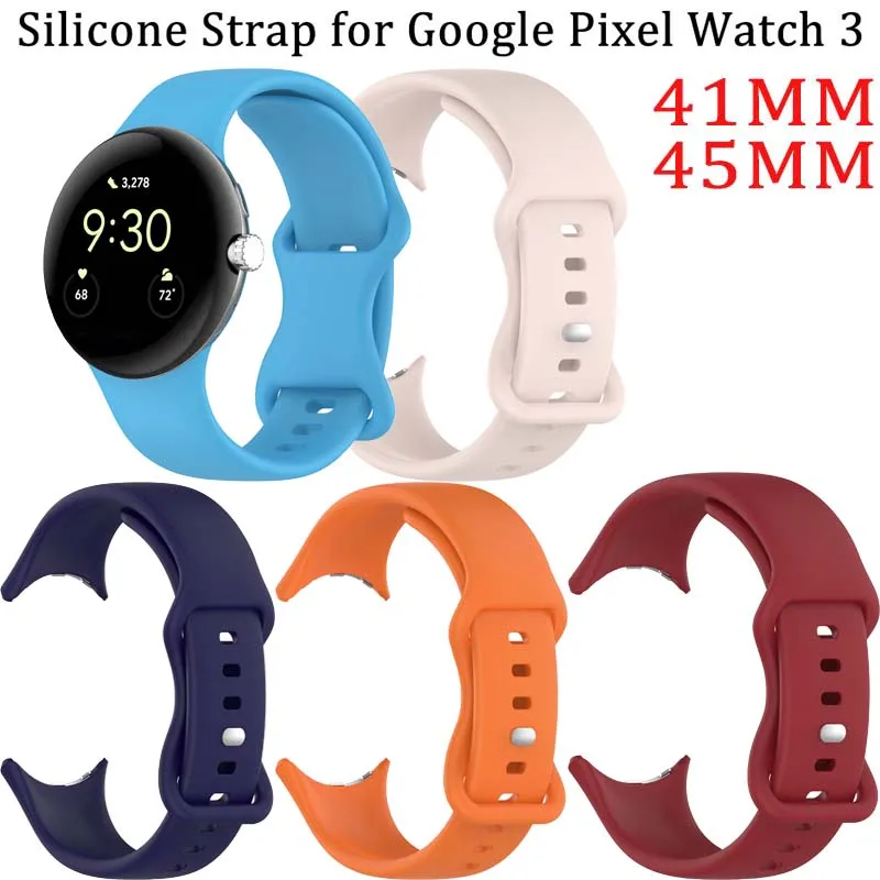 Мягкий силиконовый ремешок для Google Pixel Watch 4, 3, 45 мм, 41 мм, официальный оригинальный сменный браслет для Google Pixel Watch 3/2, ремешок
Мягкий силиконовый ремешок для Google Pixel Watch 4, 3, 45 мм, 41 мм, официальный оригинальный сменный браслет для Google Pixel Watch 3/2, ремешок