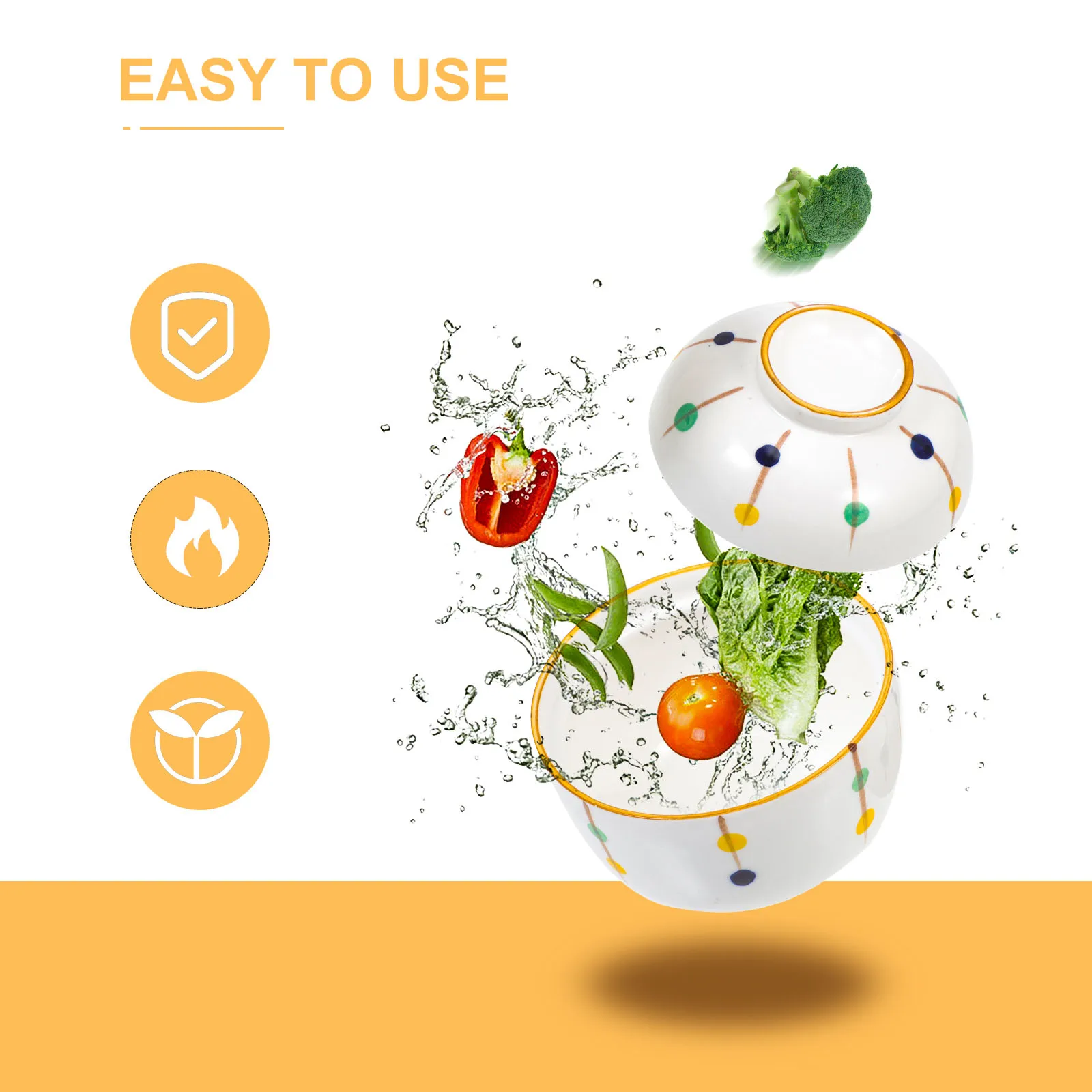 Ceramic Stew Pot Small Size High-Temperature Steam Covered Soup Bowl Kitchen Dinnerware Baby Food Container Storage 
Ceramic Stew Pot Small Size High-Temperature Steam Covered Soup Bowl Kitchen Dinnerware Baby Food Container Storage