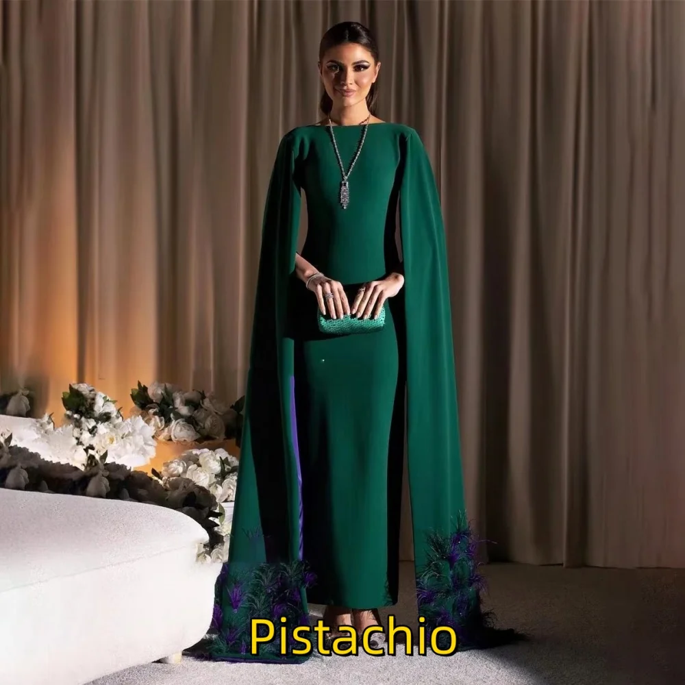 Customized Exquisite Feathers Women Prom Dress Sexy Sleeveless Charming Mermaid Floor Length Party Dress Women Evening Gown
Customized Exquisite Feathers Women Prom Dress Sexy Sleeveless Charming Mermaid Floor Length Party Dress Women Evening Gown