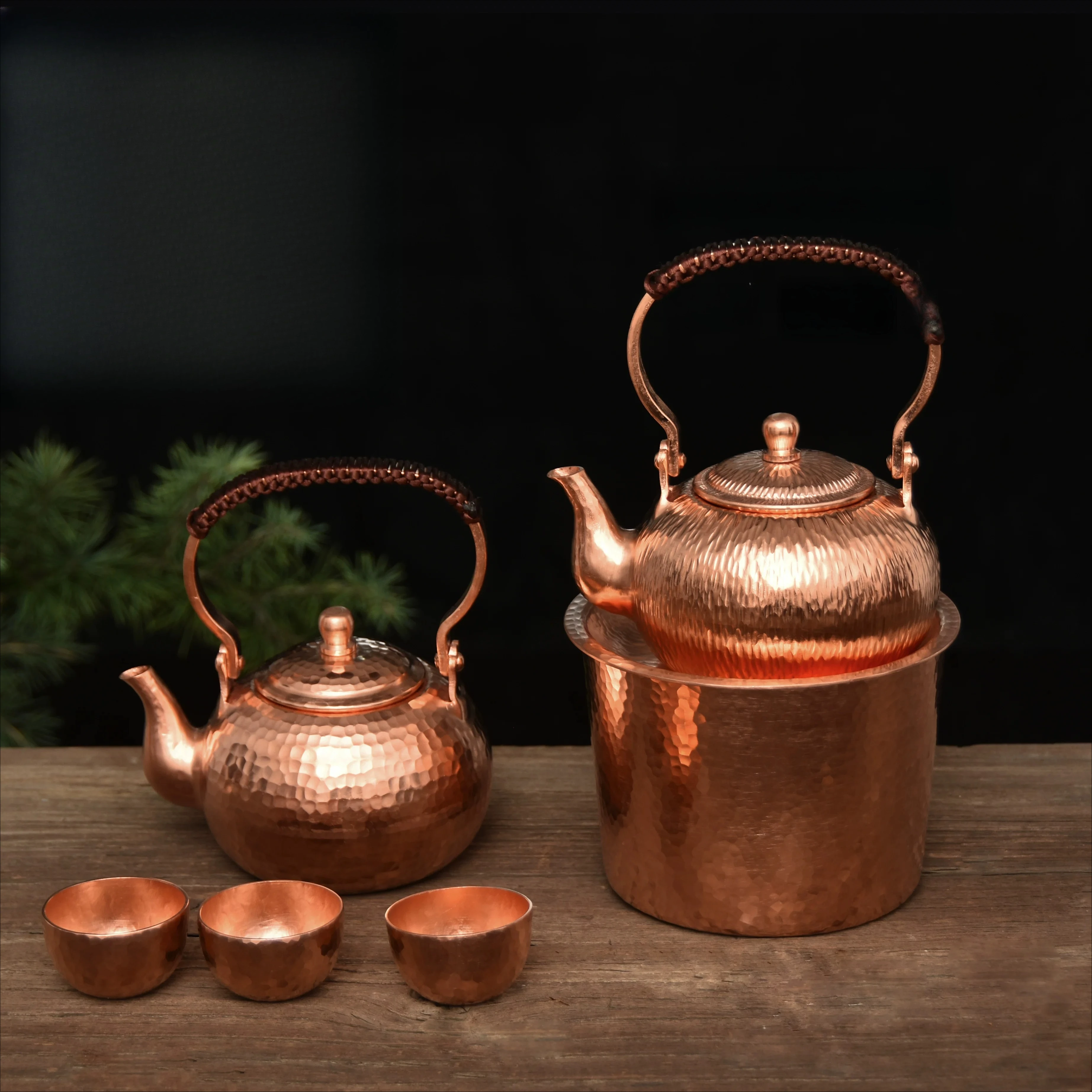 Solid Copper Handmade Thickened Kettle for Boiling Water Kung Fu Tea Set Retro Home Tea Gift
Solid Copper Handmade Thickened Kettle for Boiling Water Kung Fu Tea Set Retro Home Tea Gift