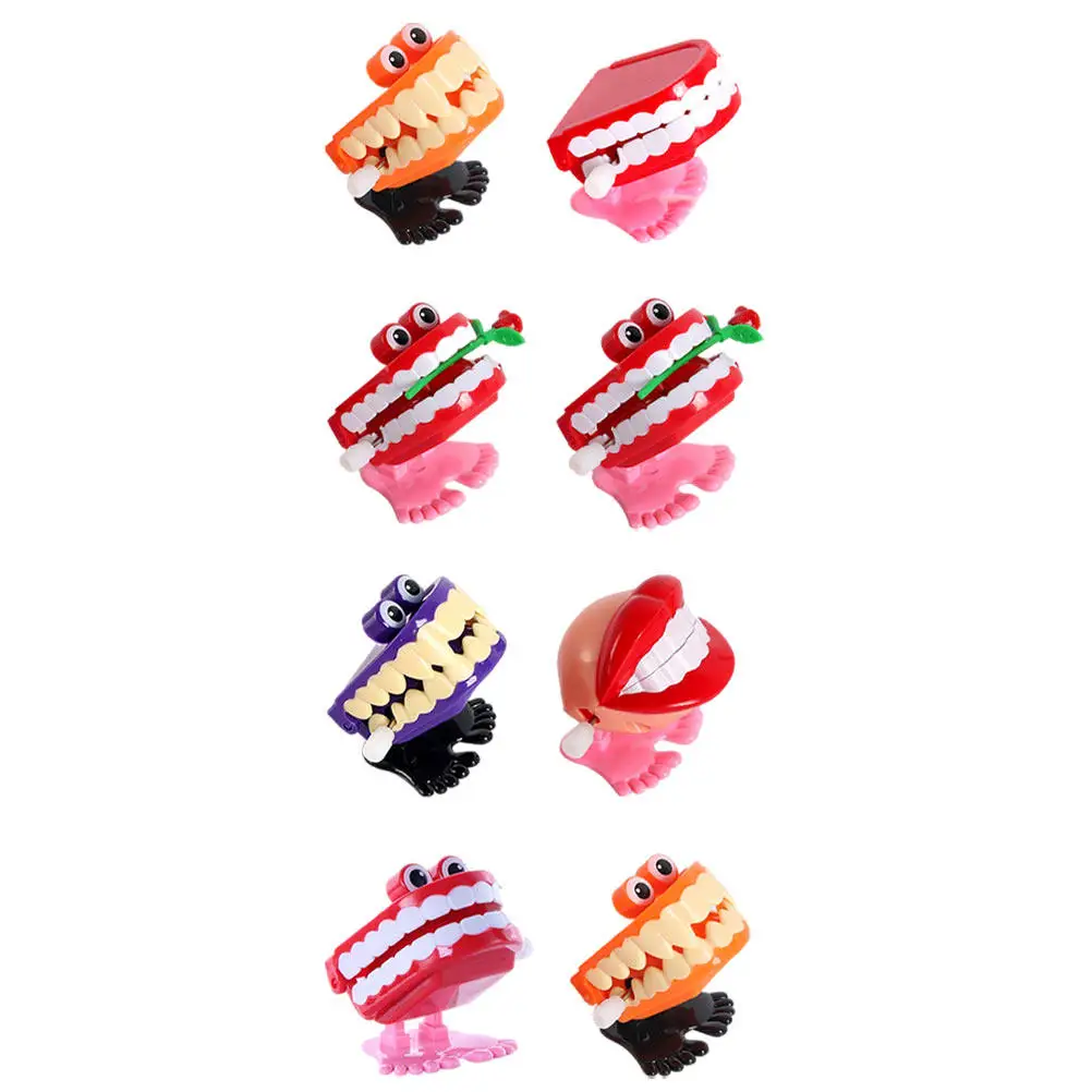 8Pcs Creative Kids Wind-Up Walking Teeth Plastic Clockwork Plaything Educational Fun Funny Gift for Children's Coordination
8Pcs Creative Kids Wind-Up Walking Teeth Plastic Clockwork Plaything Educational Fun Funny Gift for Children's Coordination
