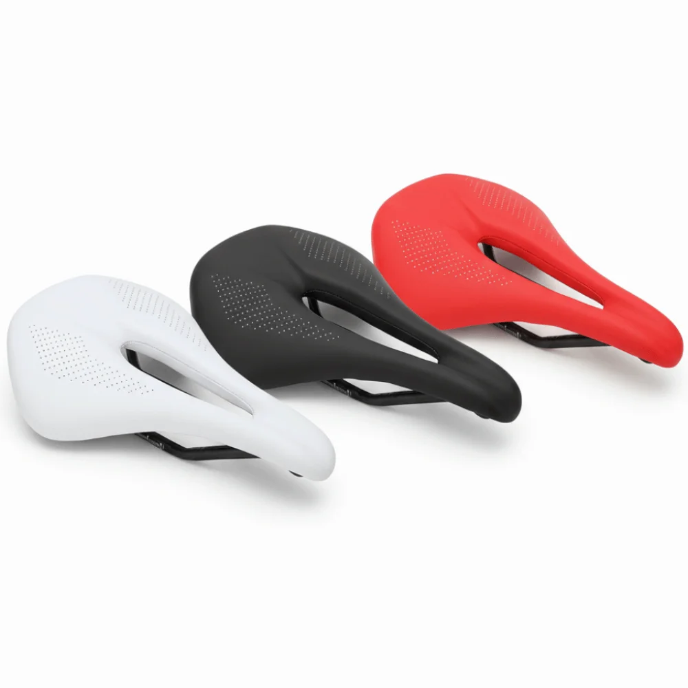 155mm Width Bike Saddle Lightweight Carbon Fiber Rail Bike Seat Cushion Soft Microfiber Leather+Sponge Filling
155mm Width Bike Saddle Lightweight Carbon Fiber Rail Bike Seat Cushion Soft Microfiber Leather+Sponge Filling