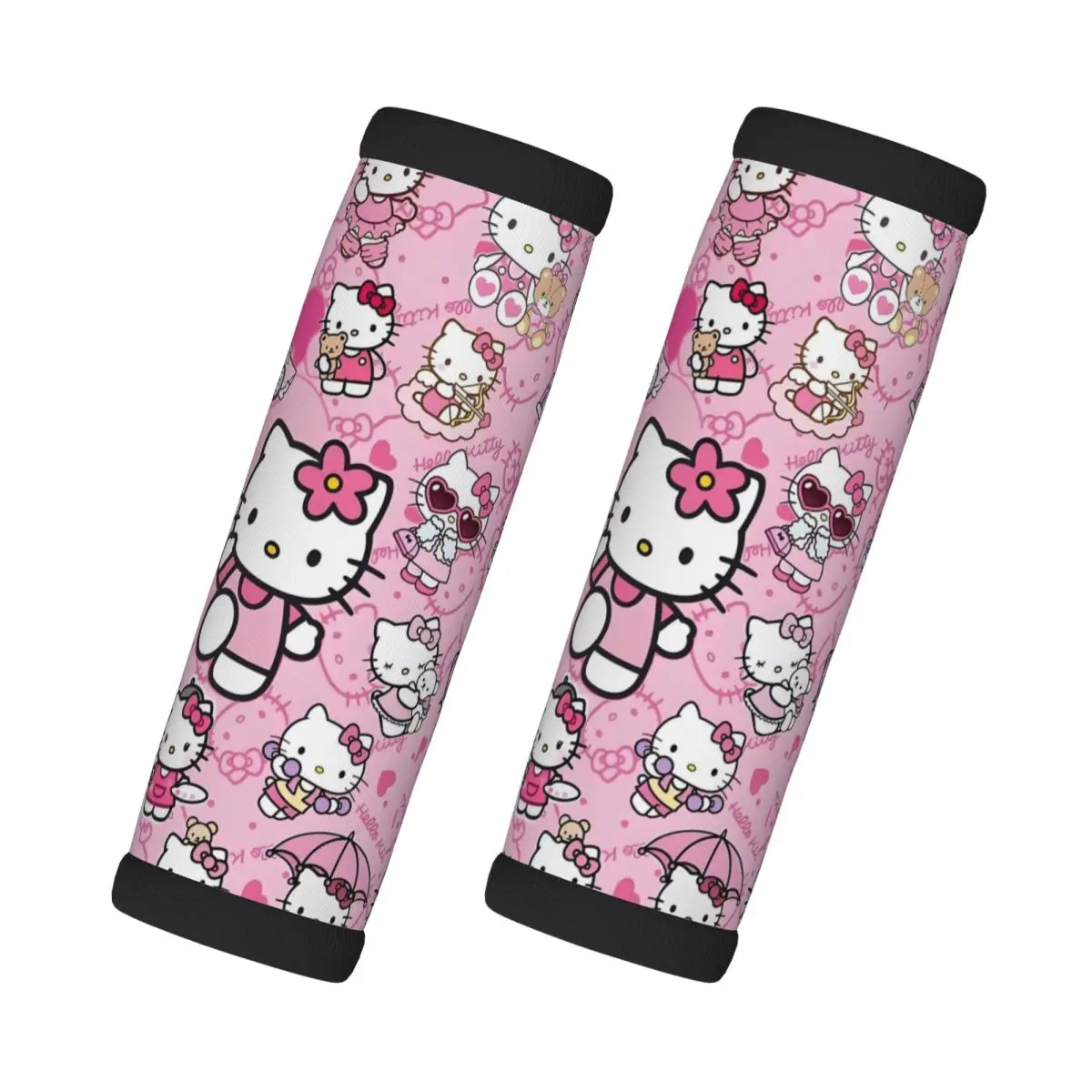 Пользовательские ручки для багажа Hello Kitty Cat, 2 шт., ручки для дорожной сумки, чемодана, самолета, аниме, мягкие 
Пользовательские ручки для багажа Hello Kitty Cat, 2 шт., ручки для дорожной сумки, чемодана, самолета, аниме, мягкие
