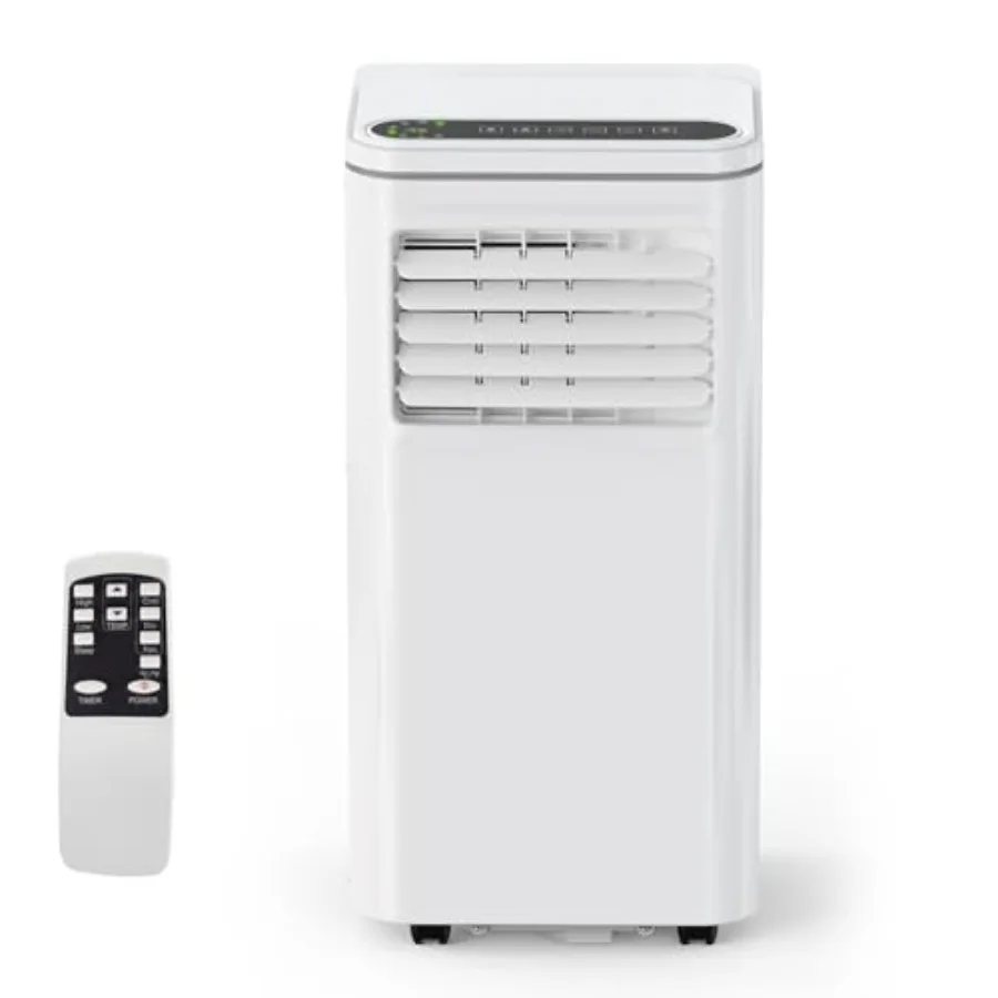 Portable Air Conditioners 8000 BTU for home office, ABS plastic body, white, 4-in-1 cooling/dehumidifying/fan/sleep modes with
Portable Air Conditioners 8000 BTU for home office, ABS plastic body, white, 4-in-1 cooling/dehumidifying/fan/sleep modes with