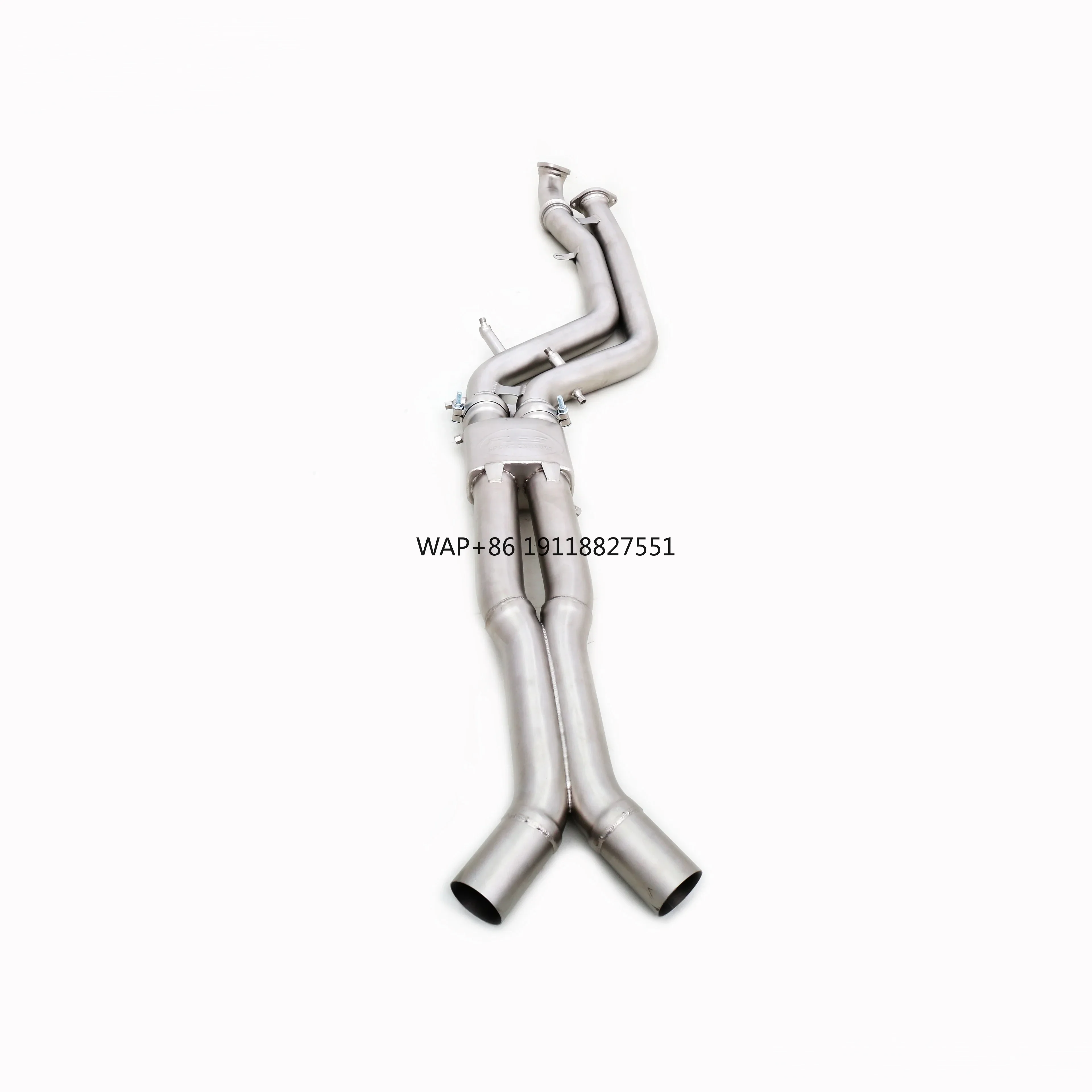 Custom Factory X Design Midpipe for M3/M4 G80/G82 Stainless Steel 304 Mirror Polished Finish 1.5mm Thickness
Custom Factory X Design Midpipe for M3/M4 G80/G82 Stainless Steel 304 Mirror Polished Finish 1.5mm Thickness