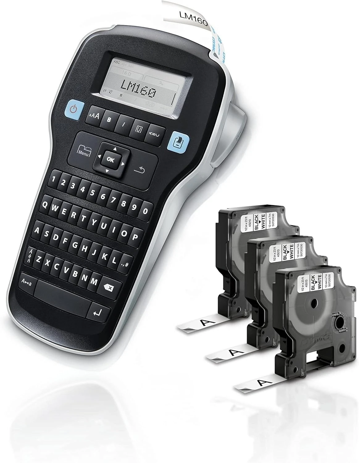 160 Portable Label Maker Bundle, Easy-to-Use, One-Touch Smart Keys, Keyboard, Large Display,For Home & Office Organization
160 Portable Label Maker Bundle, Easy-to-Use, One-Touch Smart Keys, Keyboard, Large Display,For Home & Office Organization