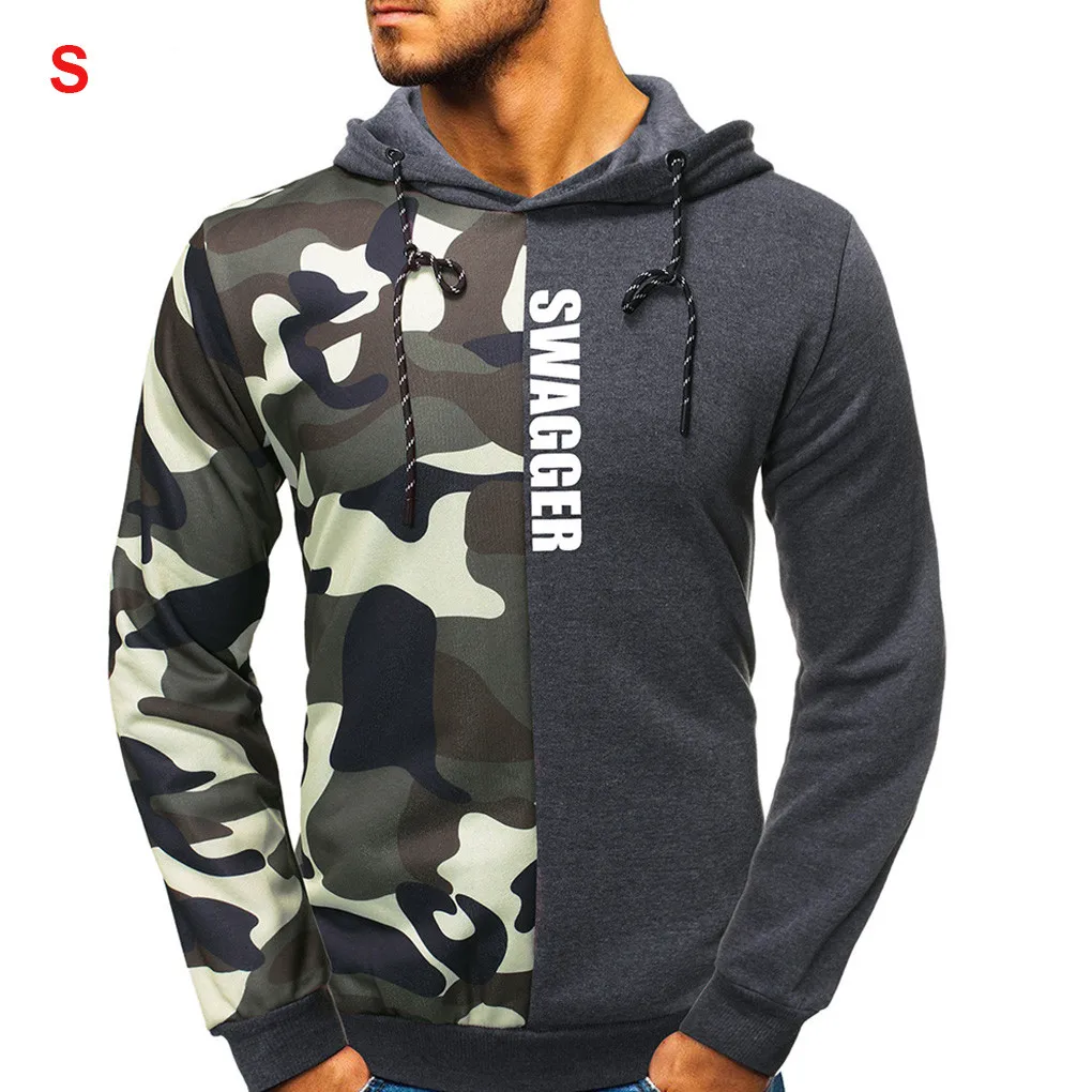 Men Autumn Hoodie Camouflage Printed Hooded Sweatshirt Long Sleeve Pullover Top
Men Autumn Hoodie Camouflage Printed Hooded Sweatshirt Long Sleeve Pullover Top