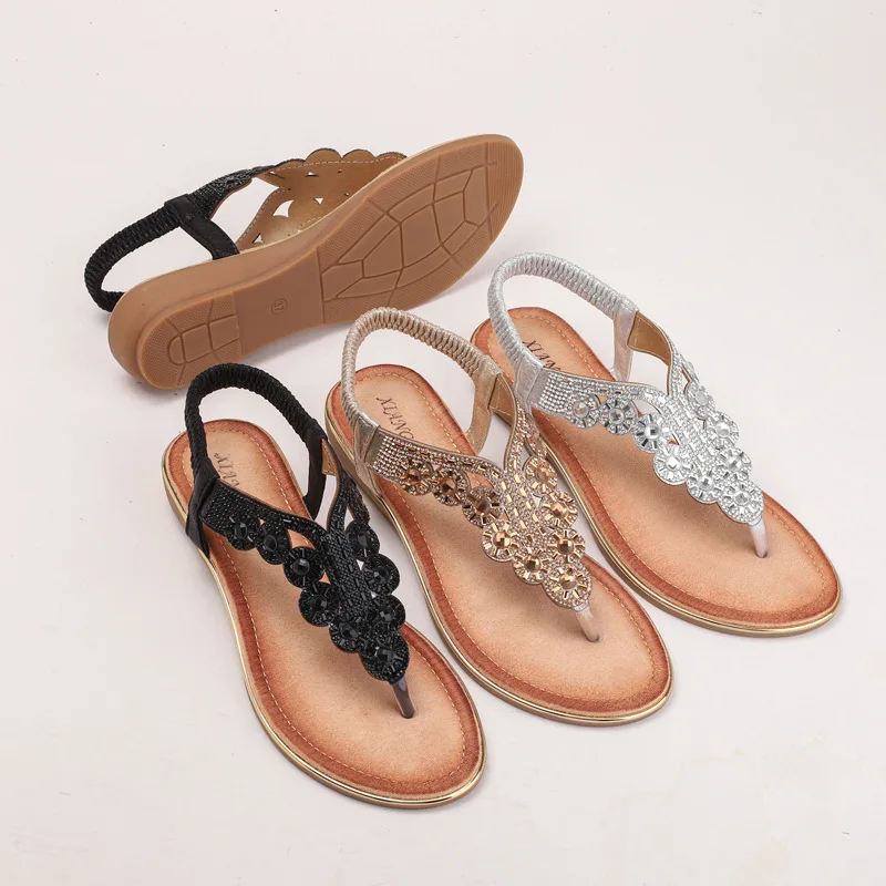 2026 Sandals Female Shoe Large Size Clogs Wedge New Girls Low Bohemian Comfort Big Rhinestone Bright Platform Beige
2026 Sandals Female Shoe Large Size Clogs Wedge New Girls Low Bohemian Comfort Big Rhinestone Bright Platform Beige