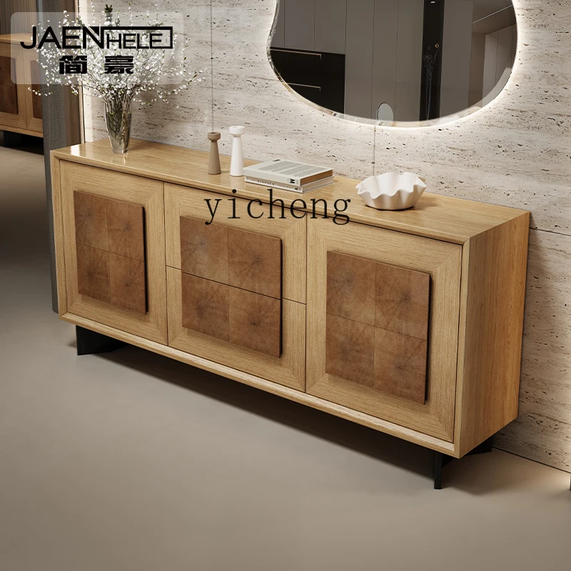 XL New Middle and Ancient Style Entrance Cabinet Solid Wood Annual Ring Dining Side Cabinet Decorative Cabinet with Bucket
XL New Middle and Ancient Style Entrance Cabinet Solid Wood Annual Ring Dining Side Cabinet Decorative Cabinet with Bucket