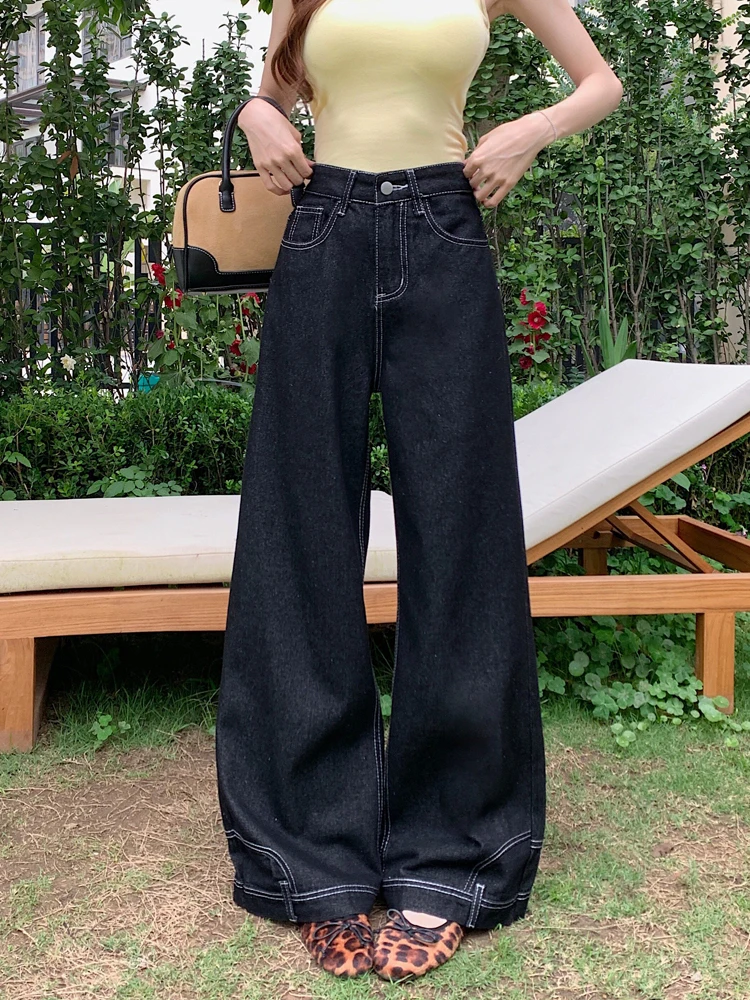 Summer 2026 High Waist Drapey Wide Leg Denim Pants Women's Versatile Fashionable Retro American Style Long Trousers Trendy
Summer 2026 High Waist Drapey Wide Leg Denim Pants Women's Versatile Fashionable Retro American Style Long Trousers Trendy