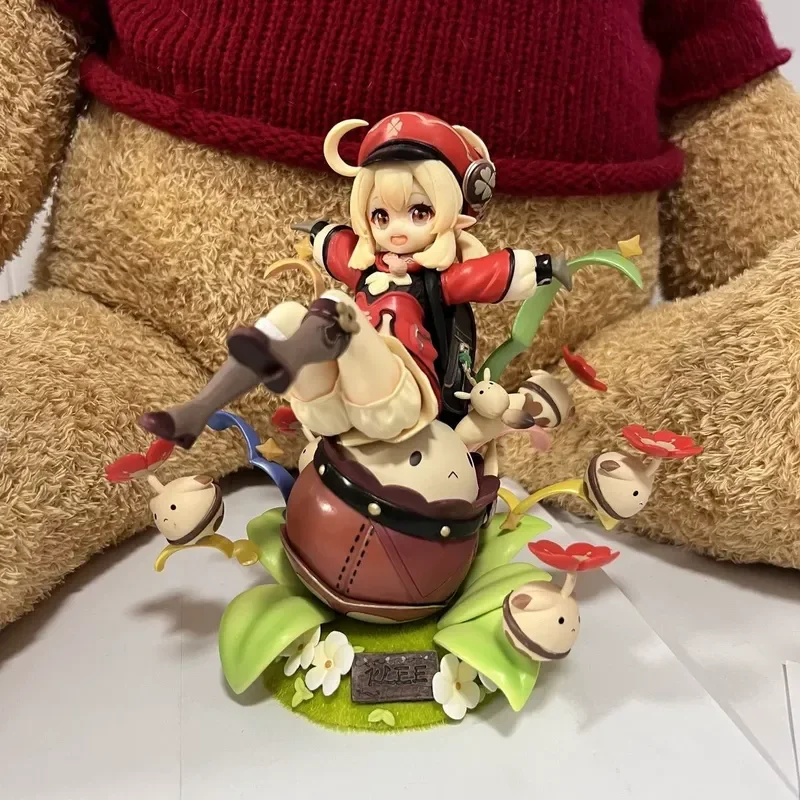 Genshin Impact Klee 18cm Anime Action Figure Game Desktop Decoration Chassis Trendy Kawaii Girl Model Kit Collectible Toys Gifts
Genshin Impact Klee 18cm Anime Action Figure Game Desktop Decoration Chassis Trendy Kawaii Girl Model Kit Collectible Toys Gifts