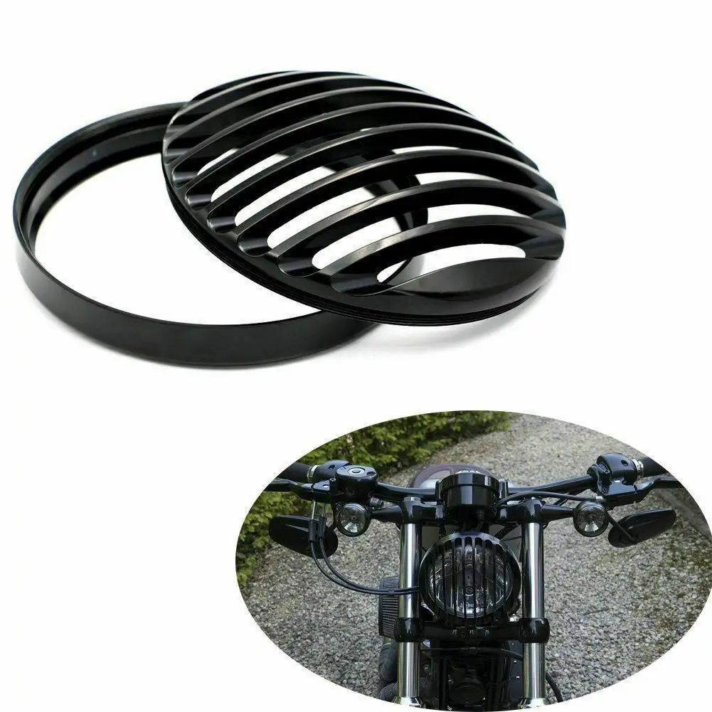 Motorcycle 5 3/4" CNC Black Headlight Grill Cover Fit For 2004-2014 Harley Davidson XL 883 1200 XL883 XL1200
Motorcycle 5 3/4" CNC Black Headlight Grill Cover Fit For 2004-2014 Harley Davidson XL 883 1200 XL883 XL1200