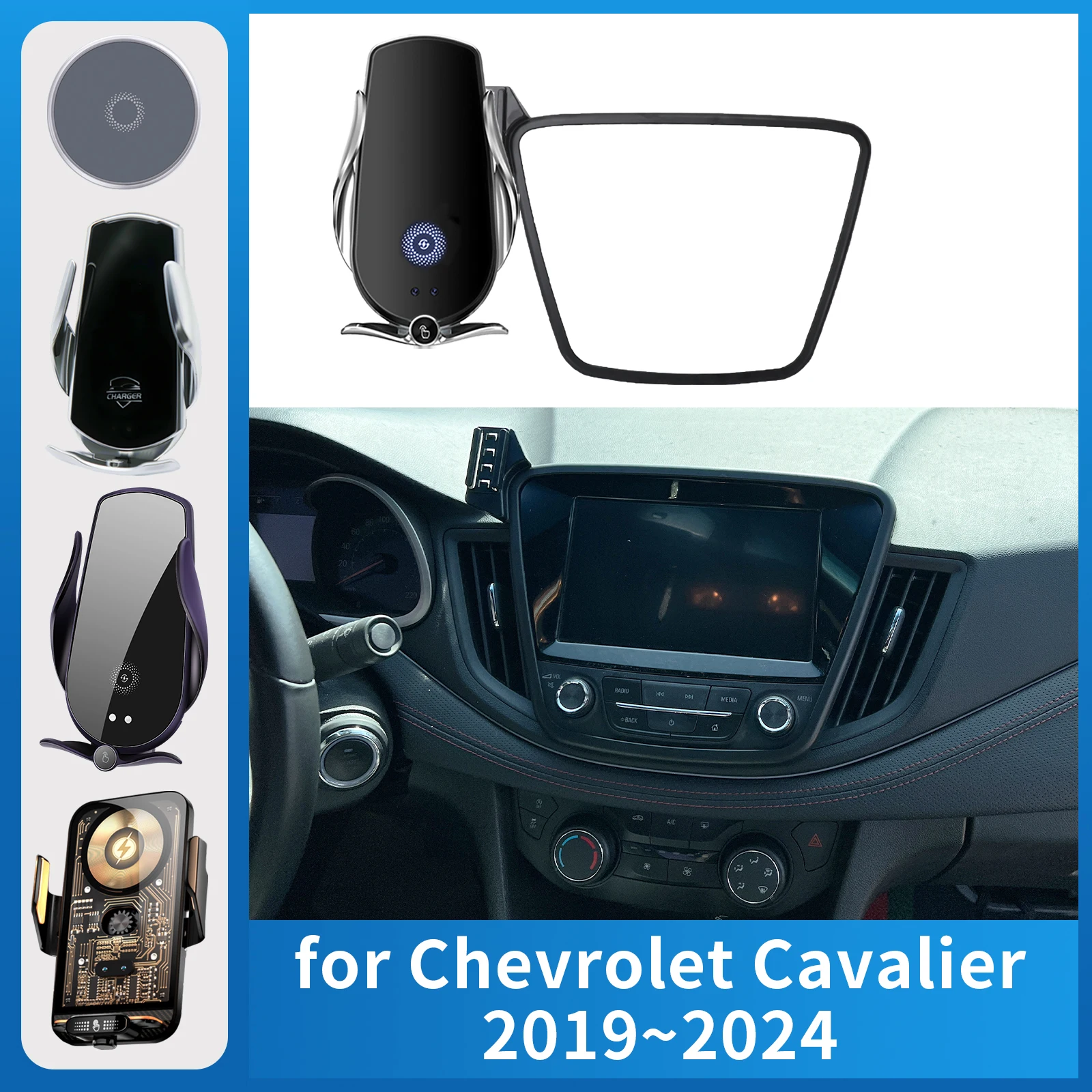 for Chevrolet Cavalier 2019~2024 Car phone holder Charging Bracket Navigation Stand Auto Accessories
for Chevrolet Cavalier 2019~2024 Car phone holder Charging Bracket Navigation Stand Auto Accessories
