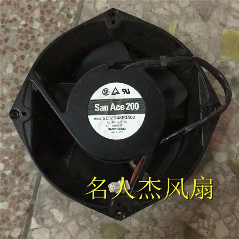 D 1pcs FOR Sanyo 9EC2048P0A03 48V 2.2A 20CM metal frame booster fan
D 1pcs FOR Sanyo 9EC2048P0A03 48V 2.2A 20CM metal frame booster fan