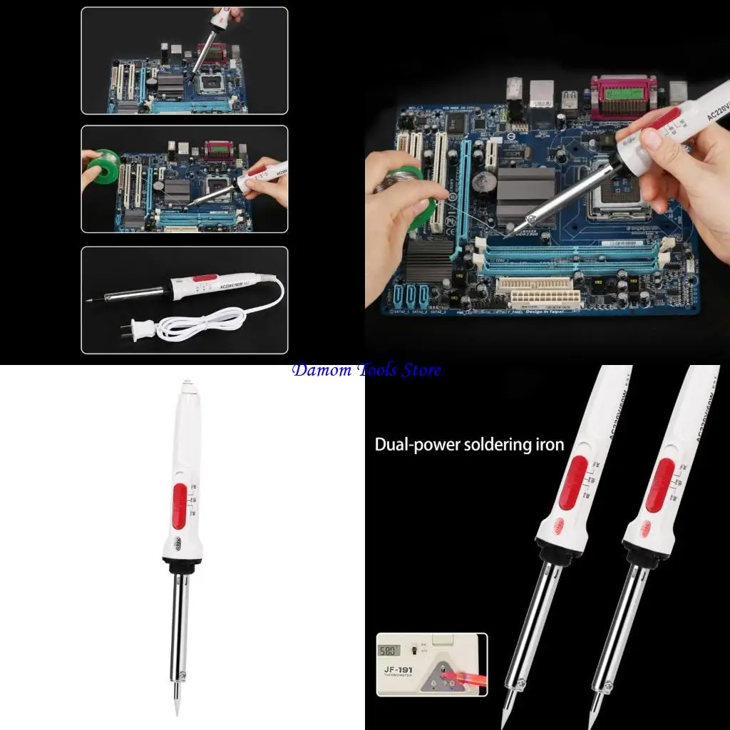 57be тяжелый паяльный железо 60 Вт двойной нагрева
57be тяжелый паяльный железо 60 Вт двойной нагрева