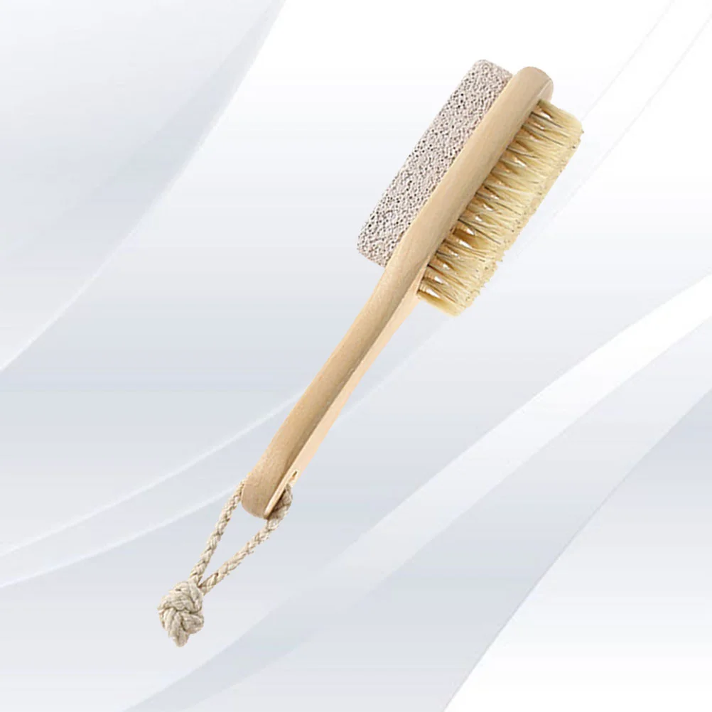 Wooden Handle Exfoliator Remove Dead Skin Foot Stone Natural Callus Remover Feet Scrubber Brush
Wooden Handle Exfoliator Remove Dead Skin Foot Stone Natural Callus Remover Feet Scrubber Brush