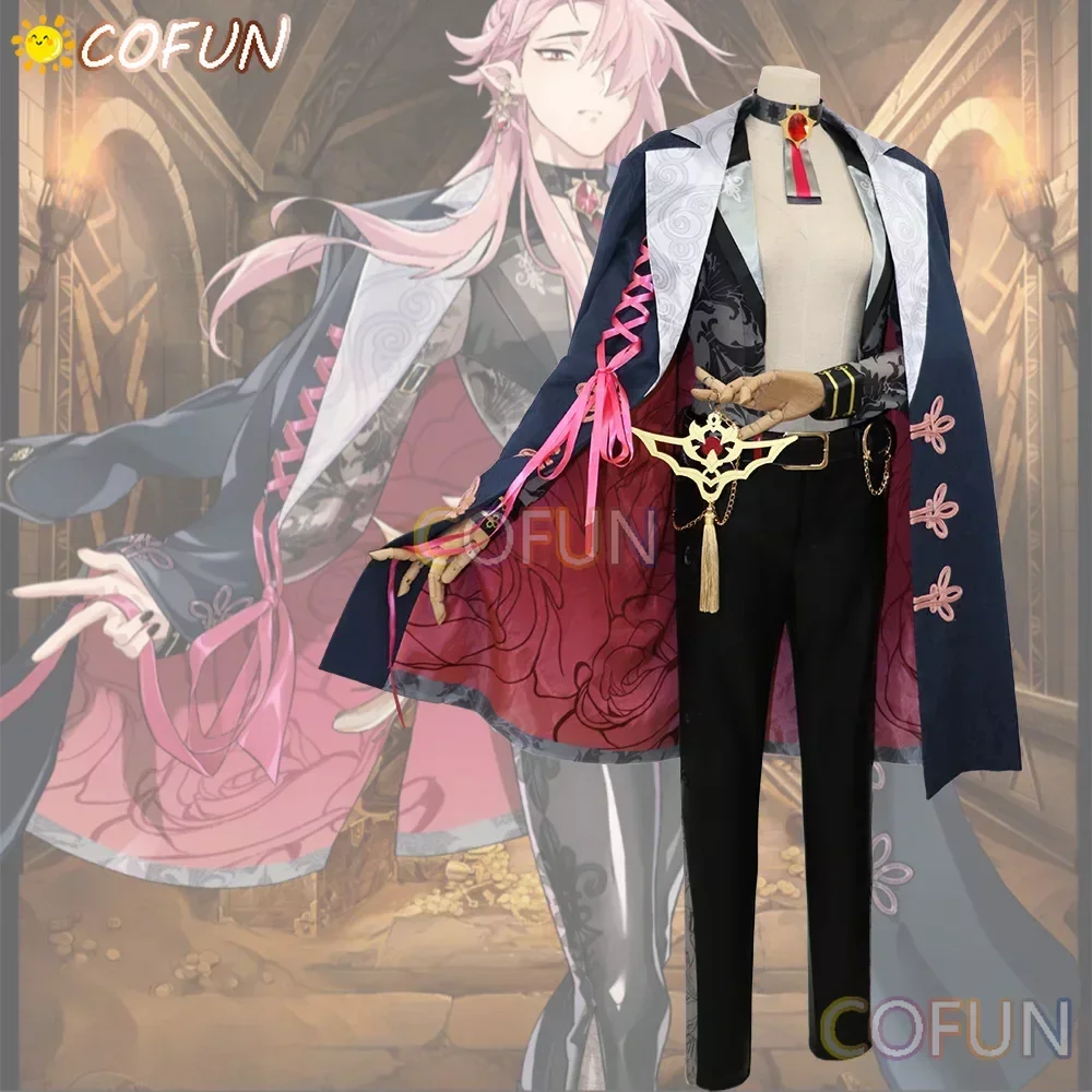 COFUN Game Nu: Carnival Aster Game Suit Cool Handsome Uniform Gorgeous Cosplay Costume Halloween Party Role Play Outfit
COFUN Game Nu: Carnival Aster Game Suit Cool Handsome Uniform Gorgeous Cosplay Costume Halloween Party Role Play Outfit