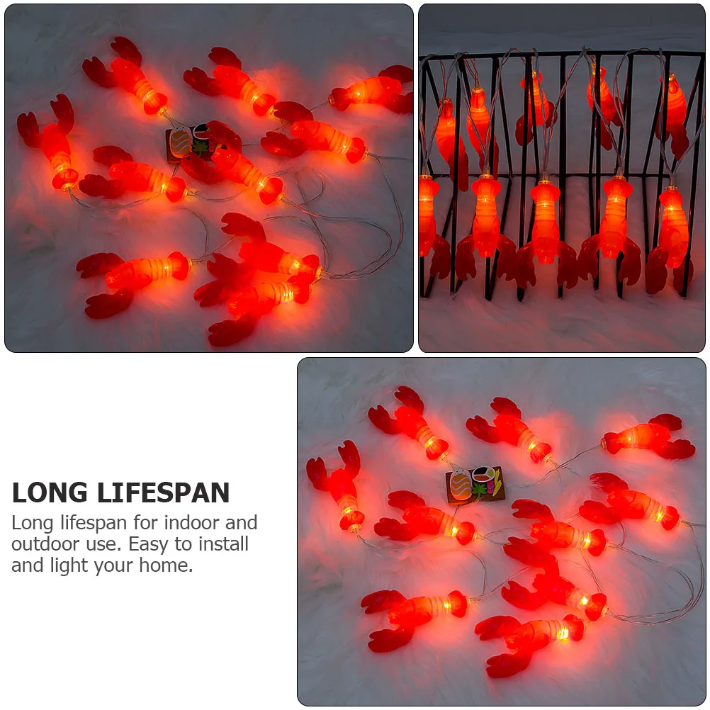 Lobster Lantern String Outdoor Christmas Decoration Festival Hanging Light Food
Lobster Lantern String Outdoor Christmas Decoration Festival Hanging Light Food