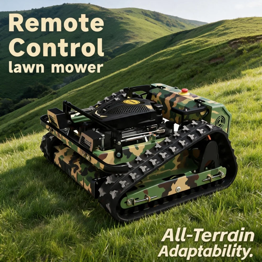Customization Small Self-Propelled Tracked Lawn Mower Lawn Garden Farm Use Remote Control Type
Customization Small Self-Propelled Tracked Lawn Mower Lawn Garden Farm Use Remote Control Type