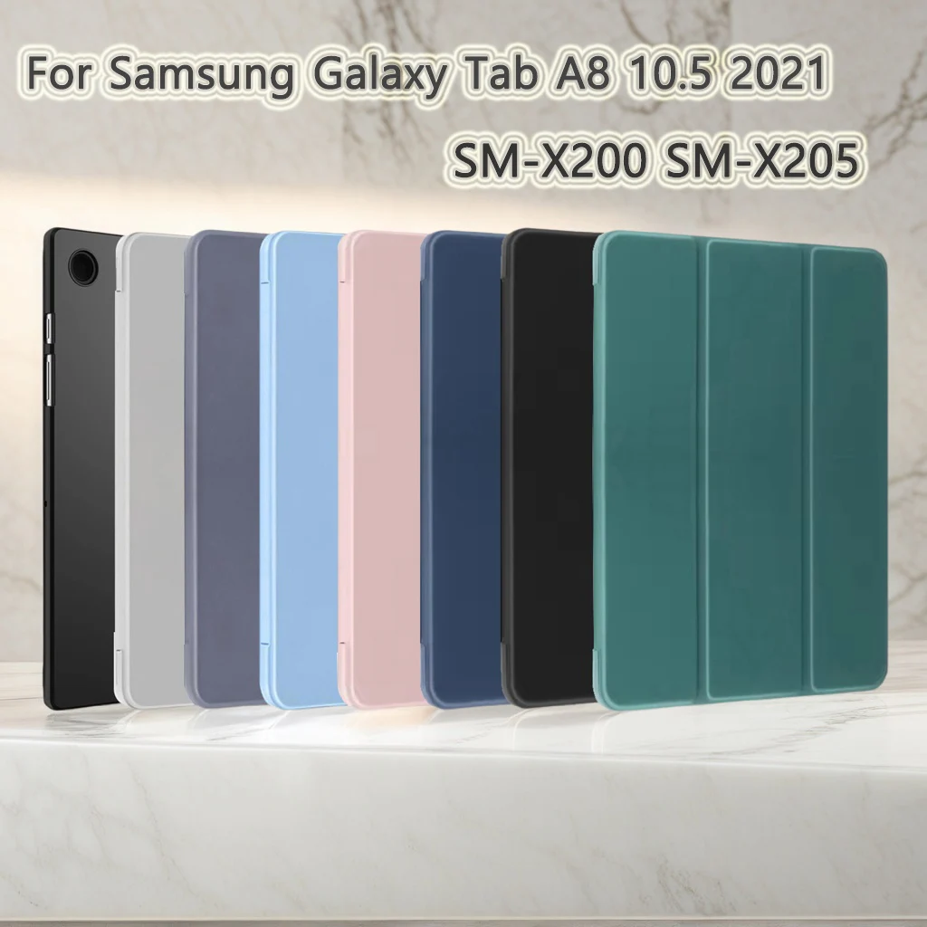 GEFENIS For Samsung Galaxy Tab A8 10.5 2021 SM-X200 SM-X205 SM-X207 X200 X205 X207 Soft Silicone Back Case Magnetic Flip Smart C
GEFENIS For Samsung Galaxy Tab A8 10.5 2021 SM-X200 SM-X205 SM-X207 X200 X205 X207 Soft Silicone Back Case Magnetic Flip Smart C