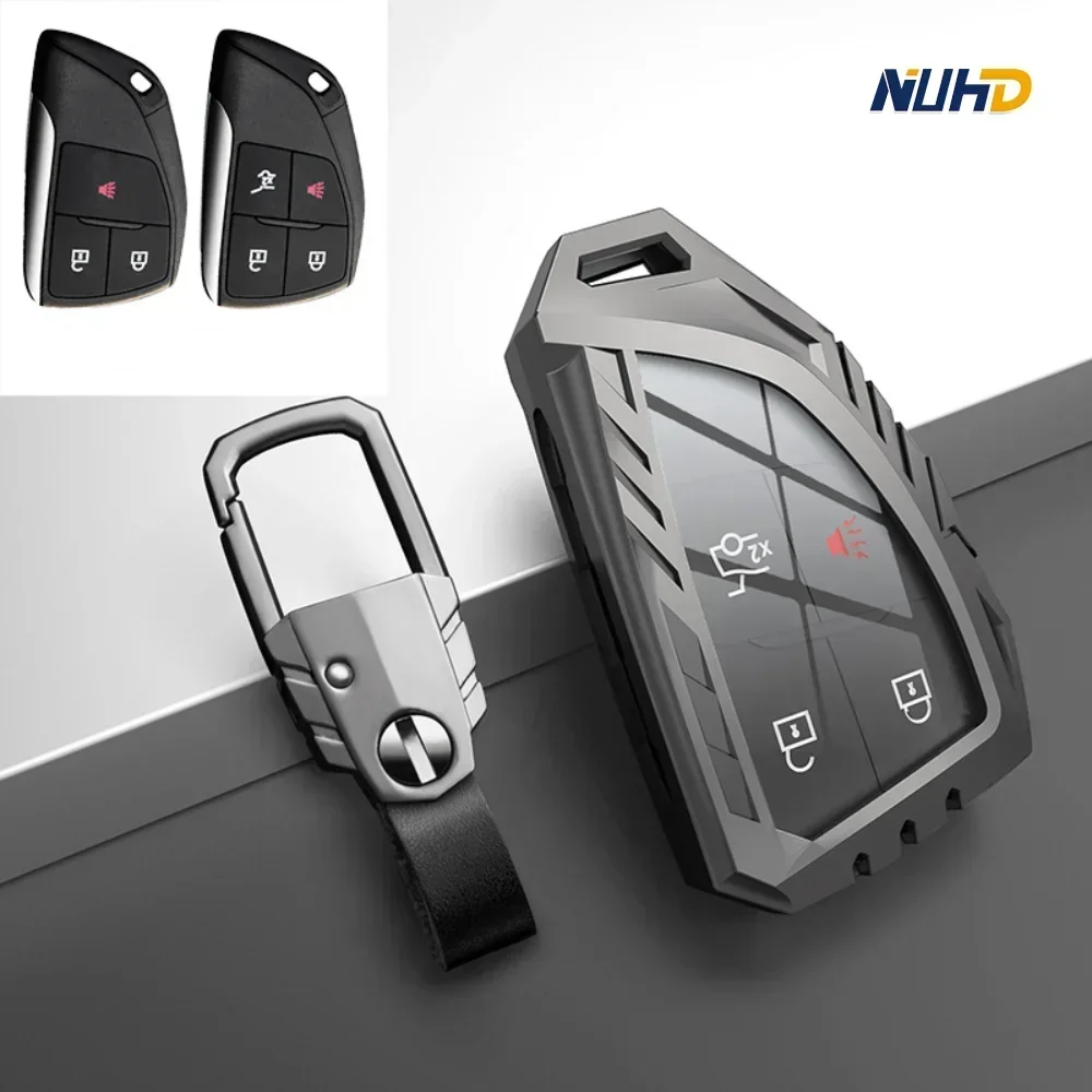 Zinc Alloy Car Key Case Keychain for GMC Yukon for Chevrolet Suburban Tahoe for Buick ENVISION S Plus Avenir Key Cover Protector 
Zinc Alloy Car Key Case Keychain for GMC Yukon for Chevrolet Suburban Tahoe for Buick ENVISION S Plus Avenir Key Cover Protector