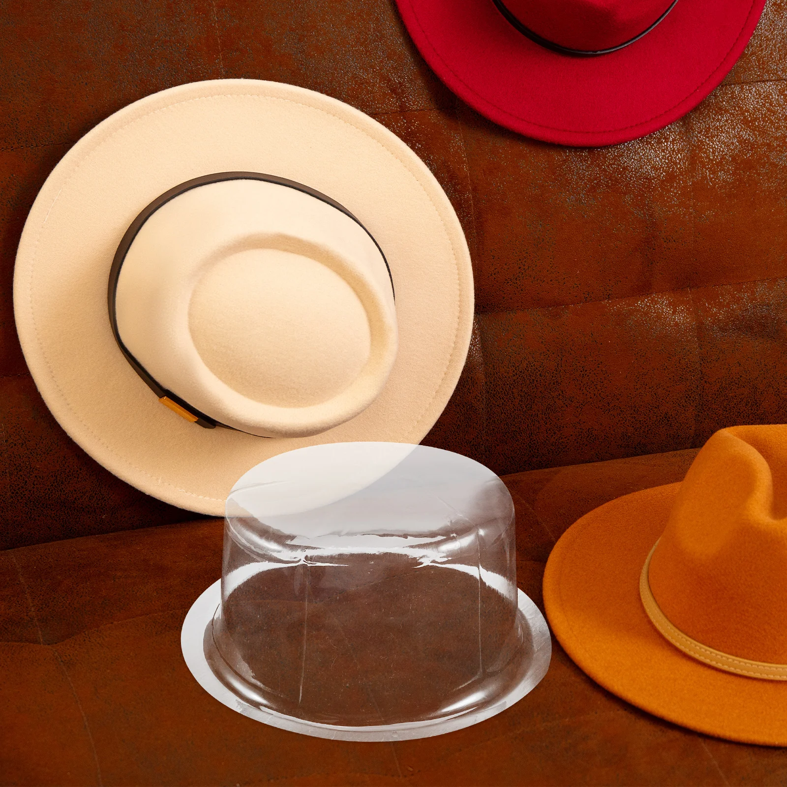 10 Pcs Hat Shaper PVC Plastic Cap Holder Shape Preservation Fedora Straw Jazz Hat Storage Display Home Store Exhibitions
10 Pcs Hat Shaper PVC Plastic Cap Holder Shape Preservation Fedora Straw Jazz Hat Storage Display Home Store Exhibitions