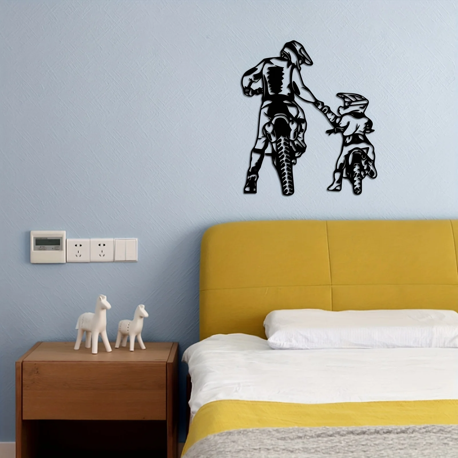 Father And Son Moto Metal Wall Art, Gift For Boy Or Father, Home Decor, Bedroom, Living Room, Wall Decor,Gift For Christmas
Father And Son Moto Metal Wall Art, Gift For Boy Or Father, Home Decor, Bedroom, Living Room, Wall Decor,Gift For Christmas
