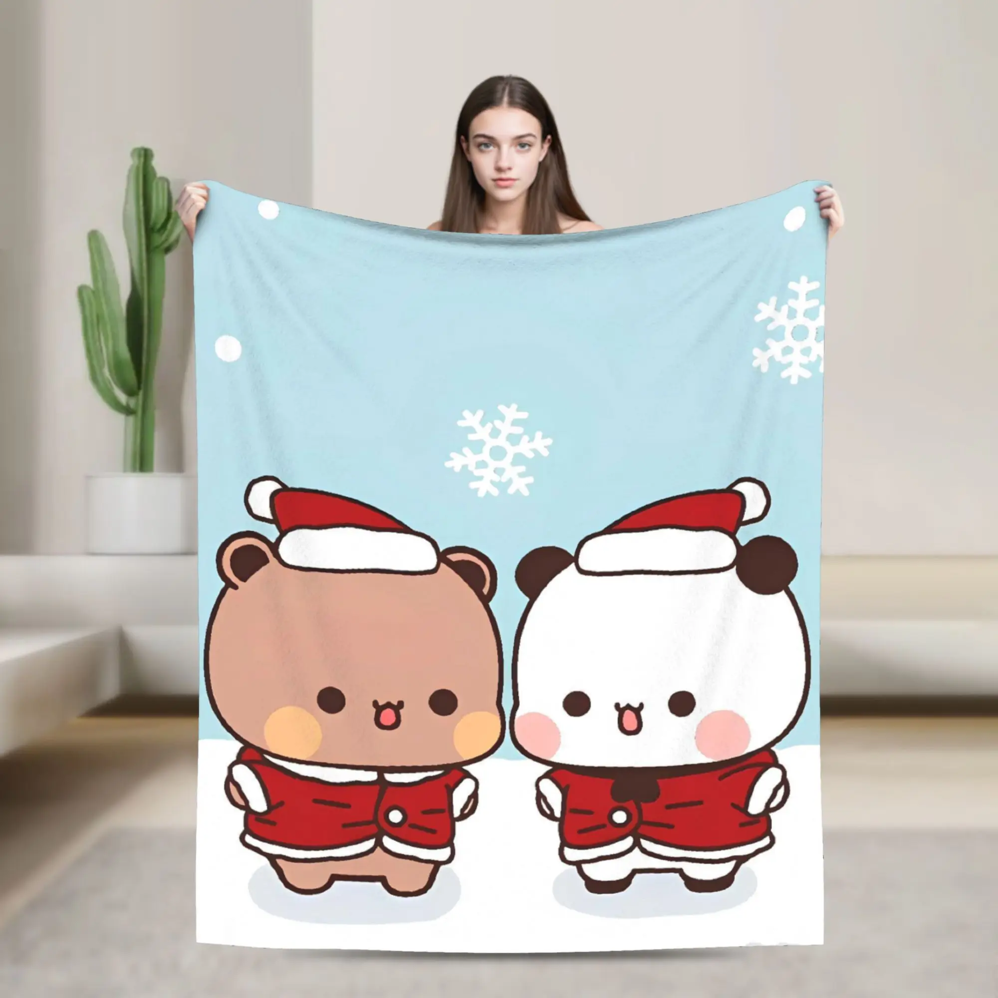 Warm Soft Blanket Bear And Panda Bubu Dudu Kawaii Bear Throw Blanket Flannel Bedspread For Couch Chair Sofa Bed Sofa Bed Cover
Warm Soft Blanket Bear And Panda Bubu Dudu Kawaii Bear Throw Blanket Flannel Bedspread For Couch Chair Sofa Bed Sofa Bed Cover