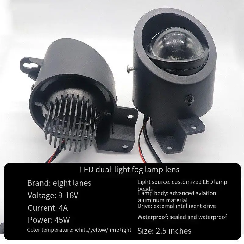 2.5 Inch Bi HID LED Fog Light Lens Hi Lo Beam for 2012 2018 Chevy Malibu Buick Regal Cadillac 12V 45W 3000K 6000K
2.5 Inch Bi HID LED Fog Light Lens Hi Lo Beam for 2012 2018 Chevy Malibu Buick Regal Cadillac 12V 45W 3000K 6000K