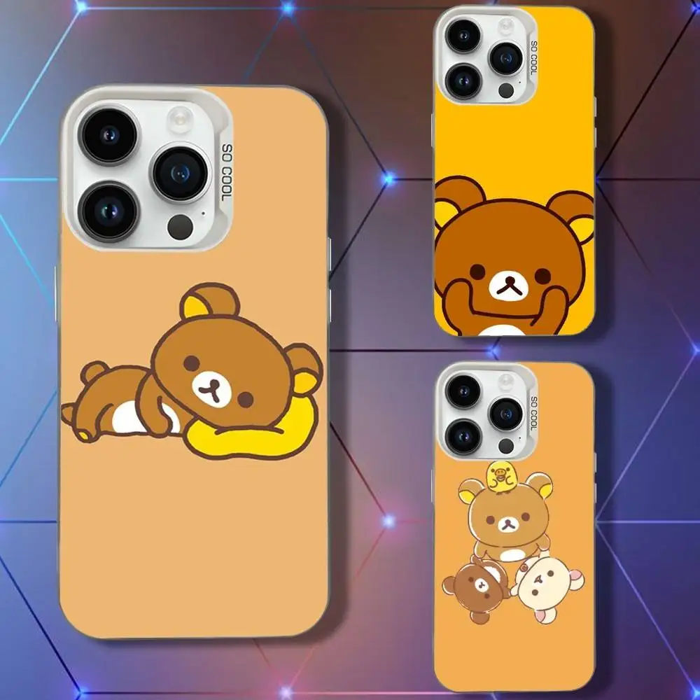 Cute R-Rilakkumas B-Bear Phone Case For iPhone 16,15,14,13,12,11,Pro,XS,Max,Plus,Mini,SE White Candy Matte Shockproof Cover
Cute R-Rilakkumas B-Bear Phone Case For iPhone 16,15,14,13,12,11,Pro,XS,Max,Plus,Mini,SE White Candy Matte Shockproof Cover