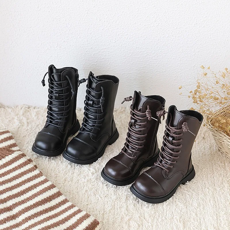 2025 Autumn/winter Girls' Long Boots, British Style Princess Flat Boots, Baby Soft Soled Anti Slip High Boots for Ages 3-6
2025 Autumn/winter Girls' Long Boots, British Style Princess Flat Boots, Baby Soft Soled Anti Slip High Boots for Ages 3-6