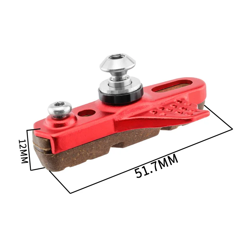 Road Folding Bicycle Carbon Fiber Rim Brake Block Wear-Resistant Replaceable Drawer Type C Clip Brake Pad Made in China
Road Folding Bicycle Carbon Fiber Rim Brake Block Wear-Resistant Replaceable Drawer Type C Clip Brake Pad Made in China